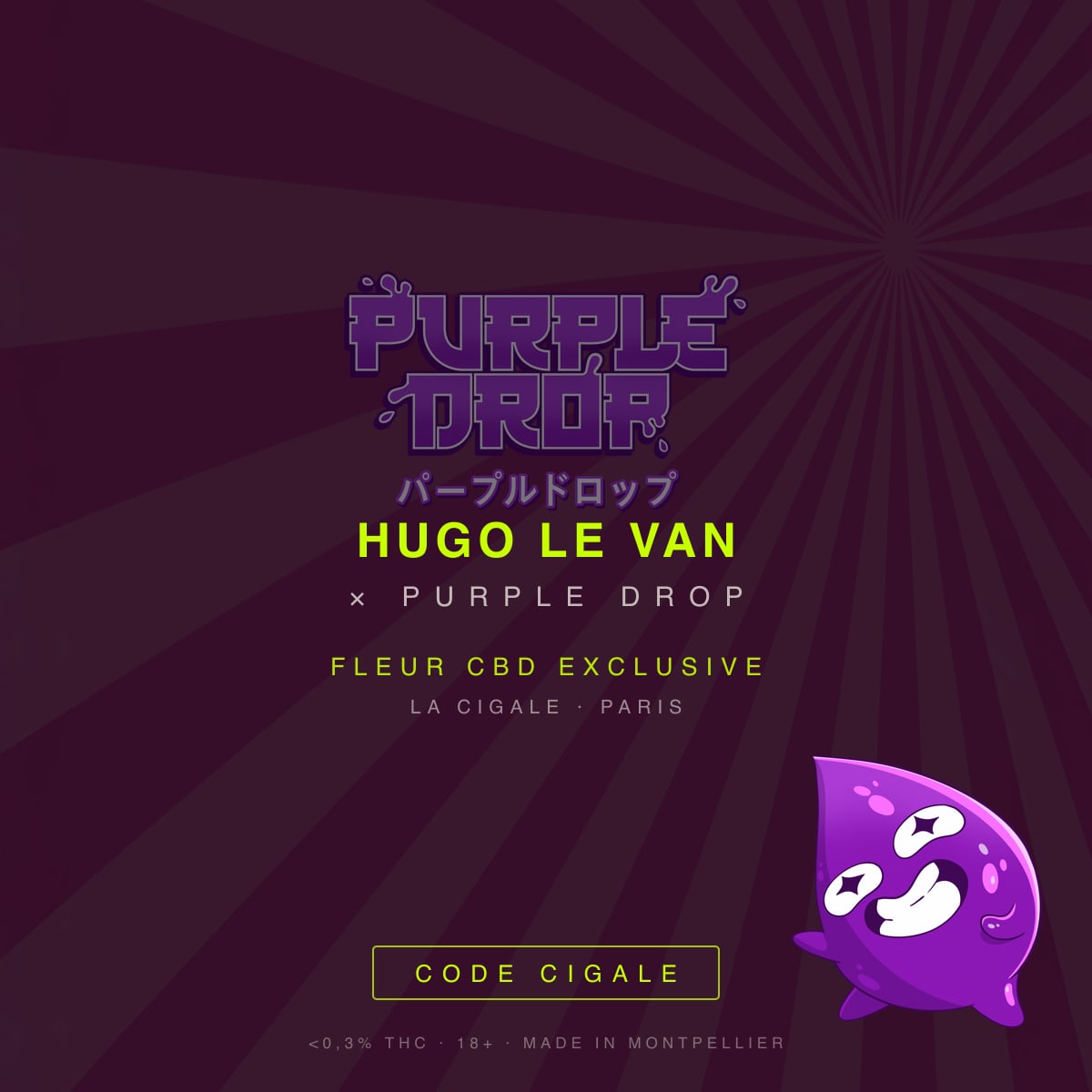 Hugo Le Van · Fleur CBD exclusive