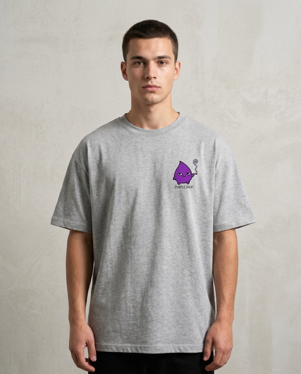 Tee · Cercle JP — Gris