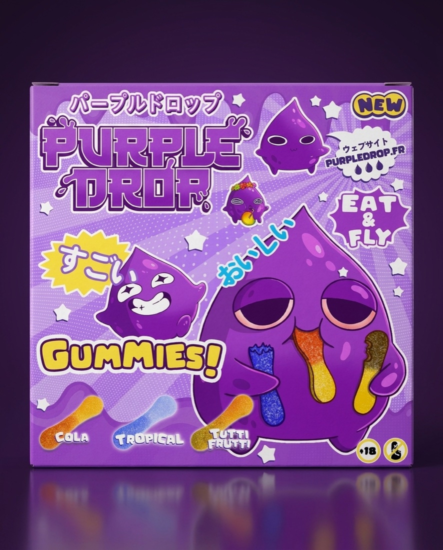 Boîte Purple Drop